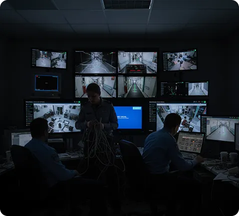 Before - Loading dock preparation